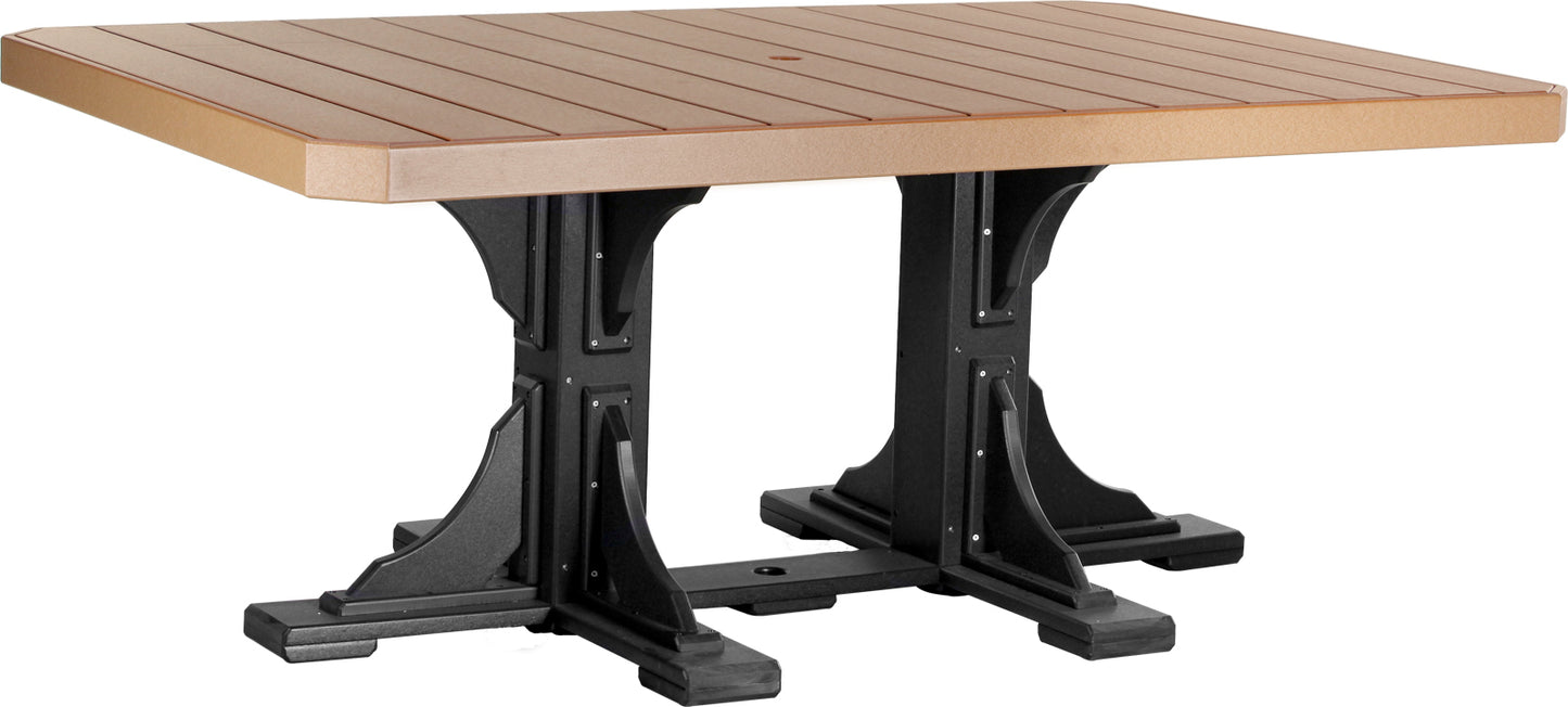 4′ x 6′ Rectangular Table- Dining Height