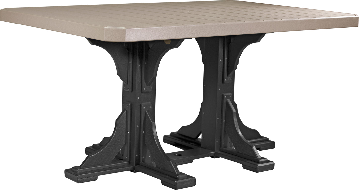 4′ x 6′ Rectangular Table- Counter Height