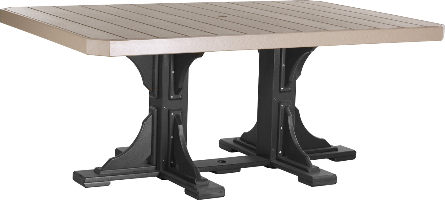 4′ x 6′ Rectangular Table- Dining Height