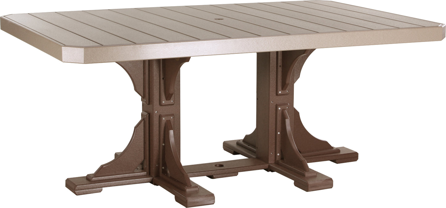 4′ x 6′ Rectangular Table- Dining Height