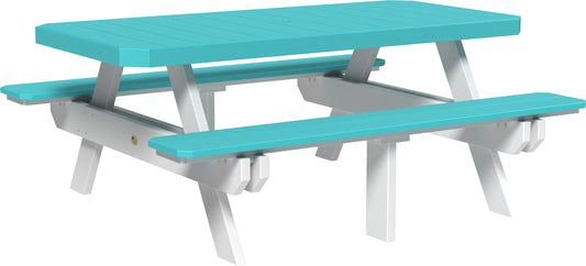 6′ Rectangular Picnic Table