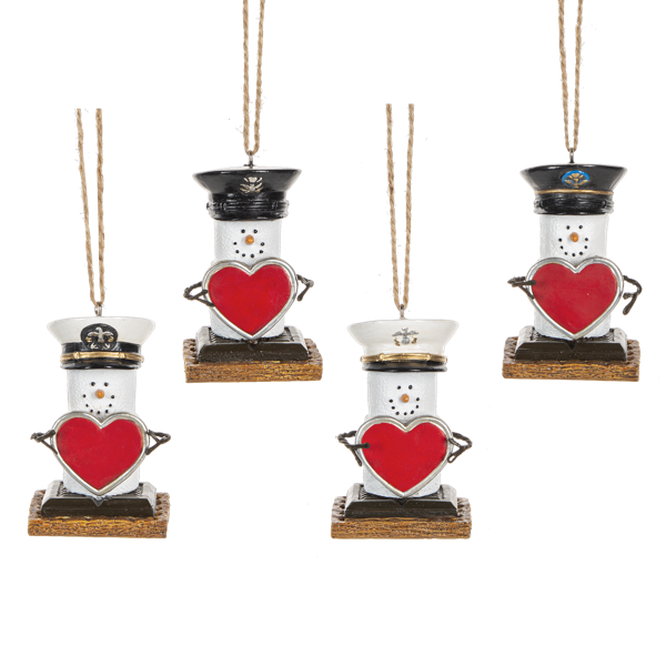 S'more Military Ornaments