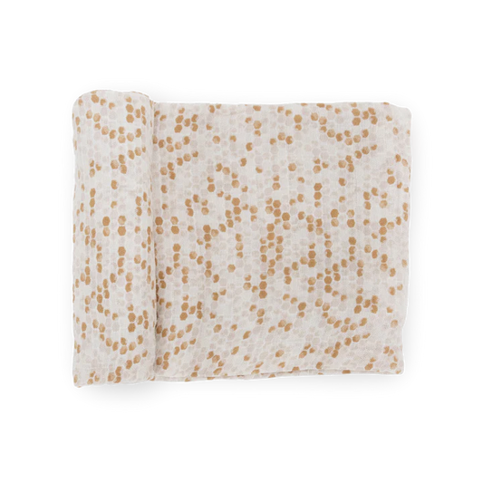 Cotton Muslin Swaddle - Honeycomb