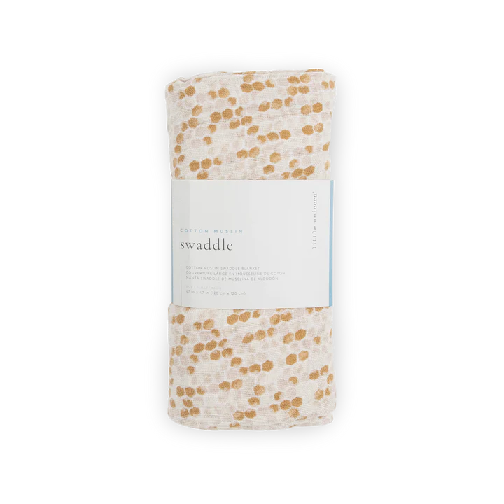 Cotton Muslin Swaddle - Honeycomb