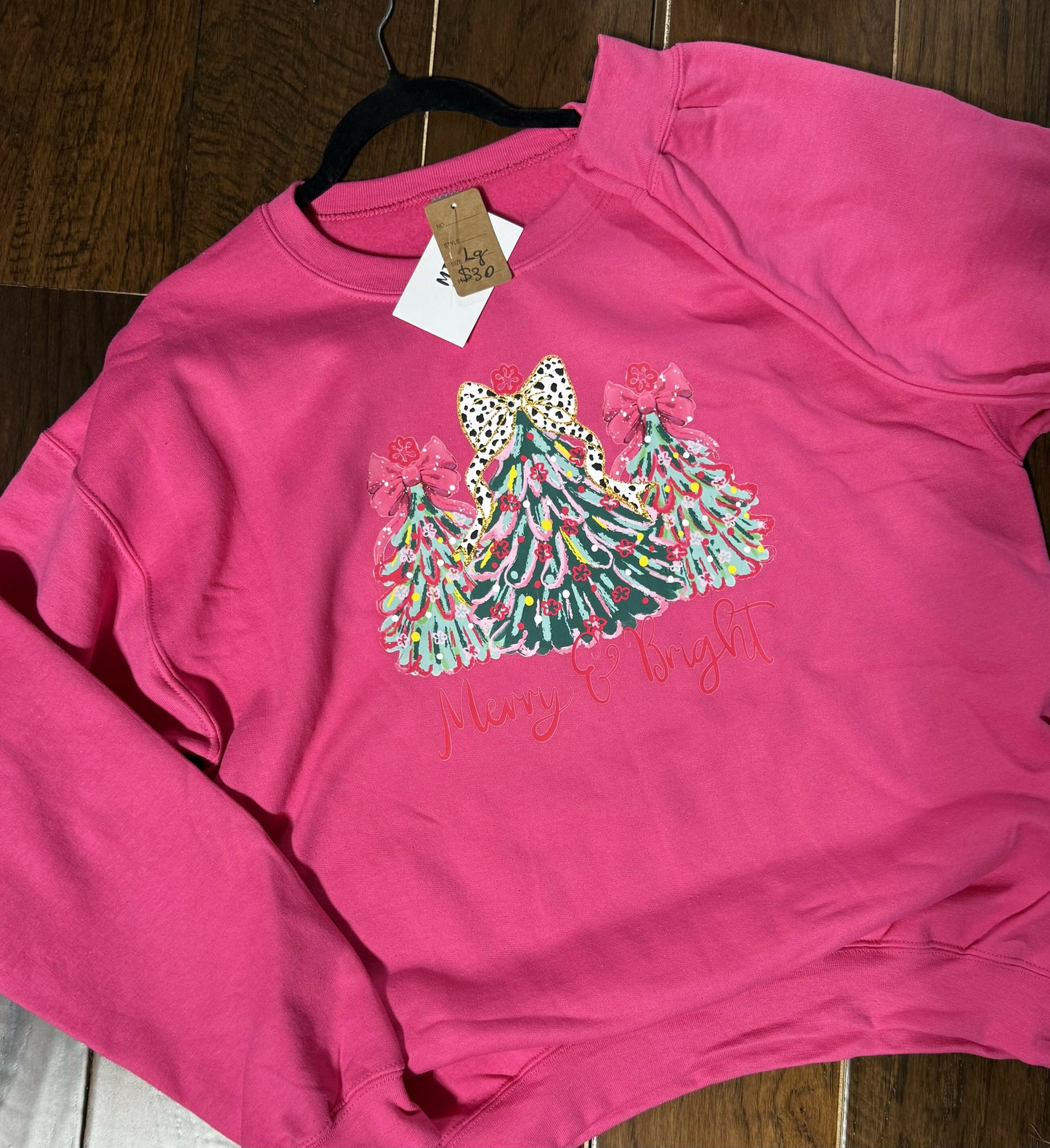 Merry and Bright Christmas sweatshirt
