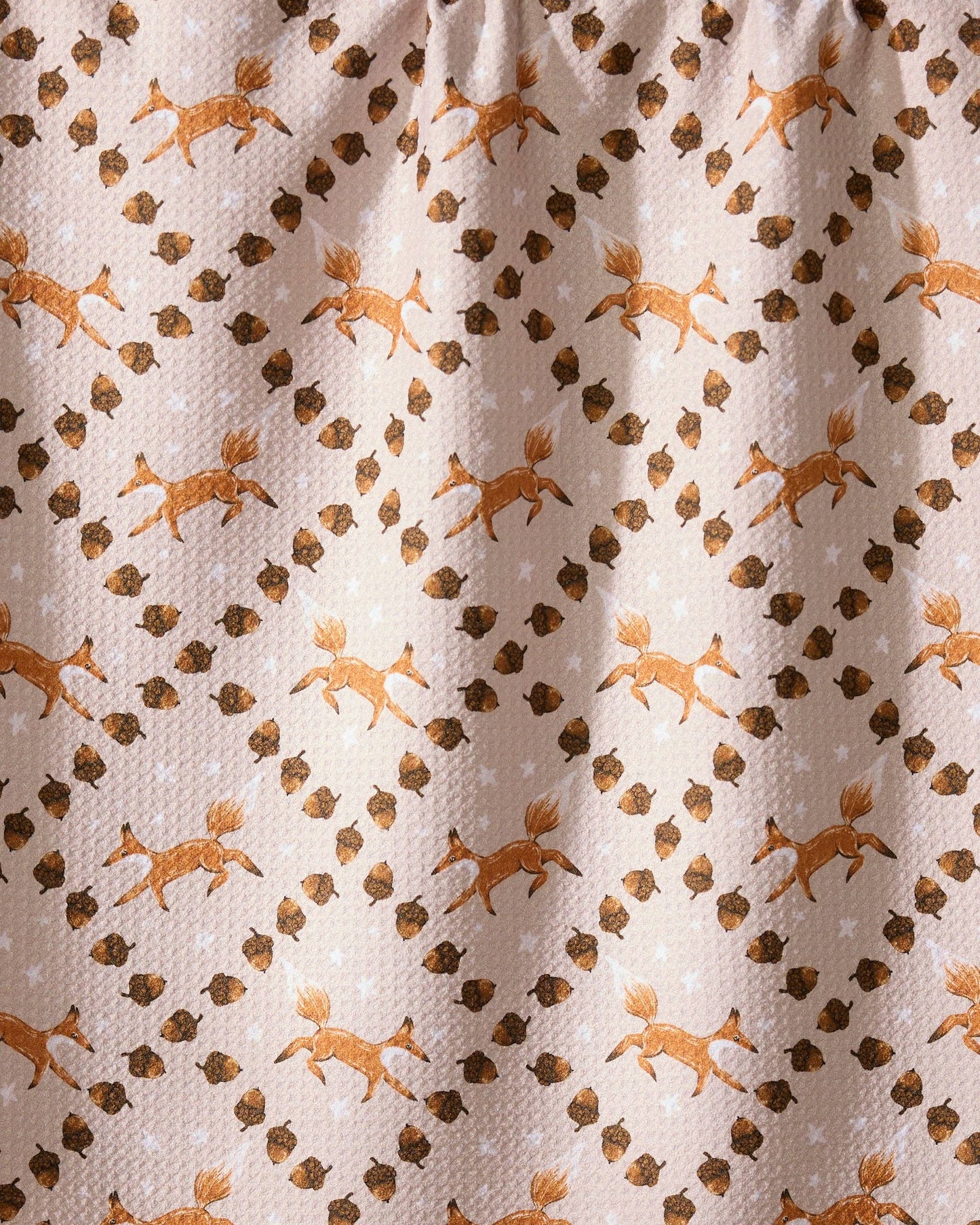 Foxes and Twinkles Tea Towel