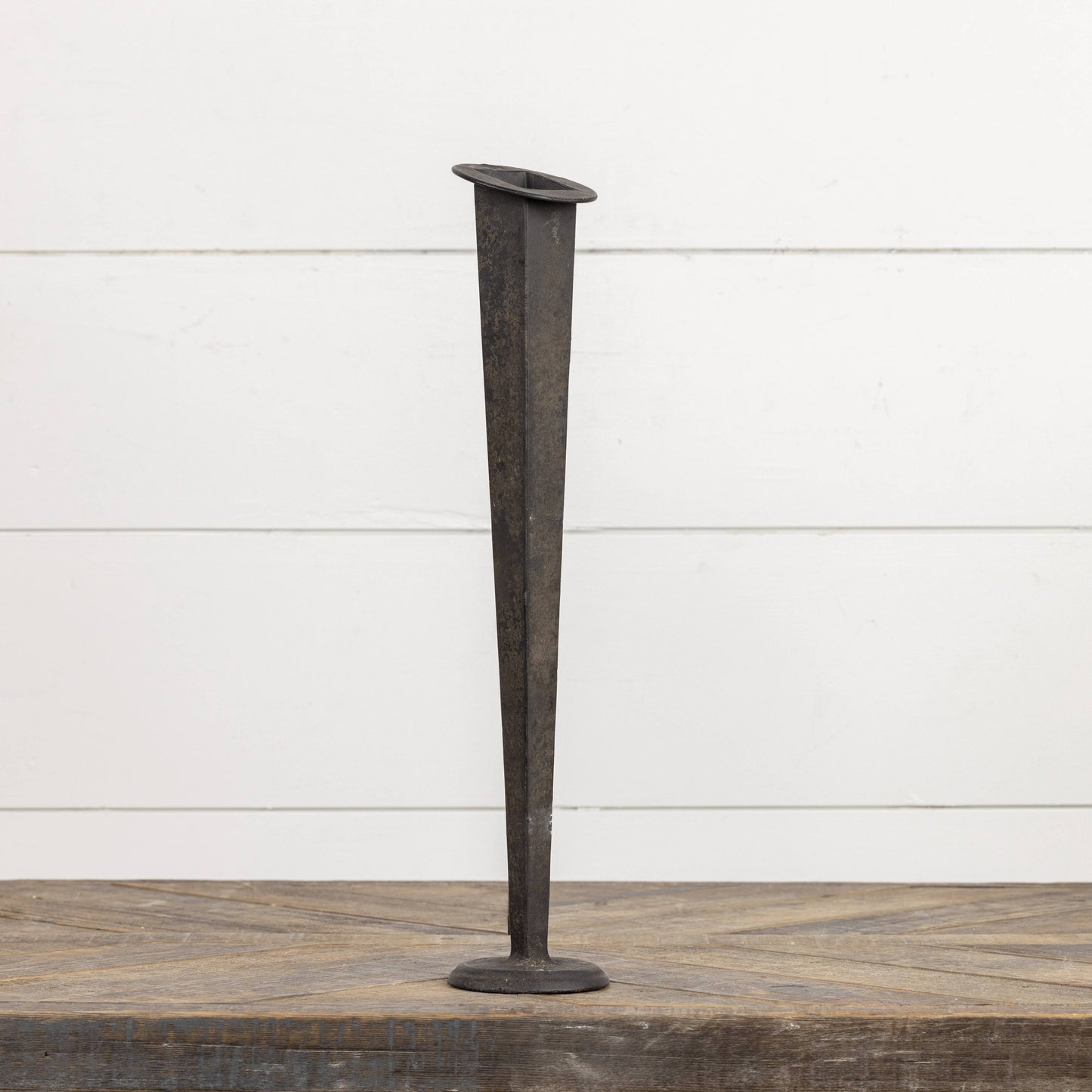 16.5" BLACK TAPERED VASE