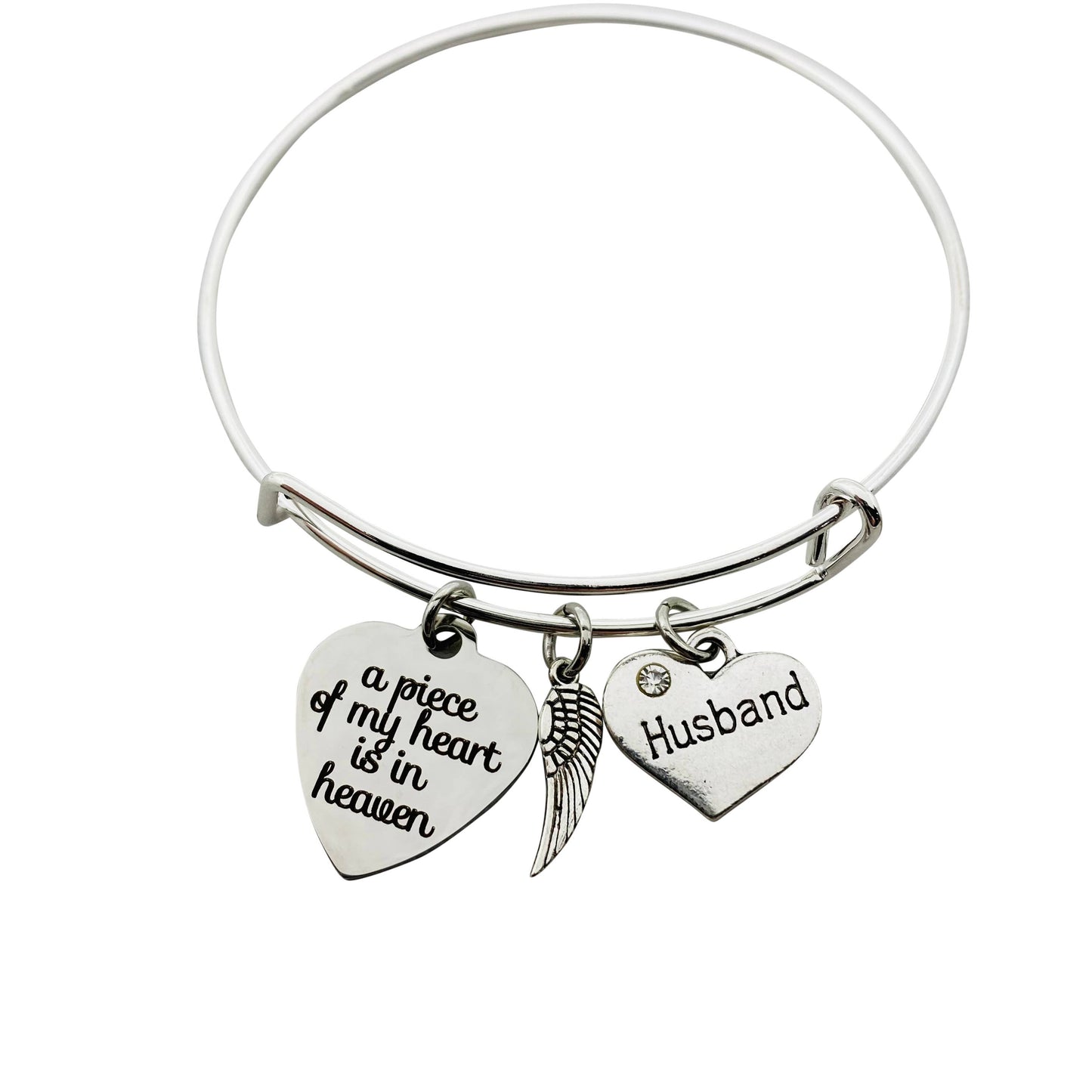 Loss of Husband Remembrance Memorial Jewelry, Sympathy Gift
