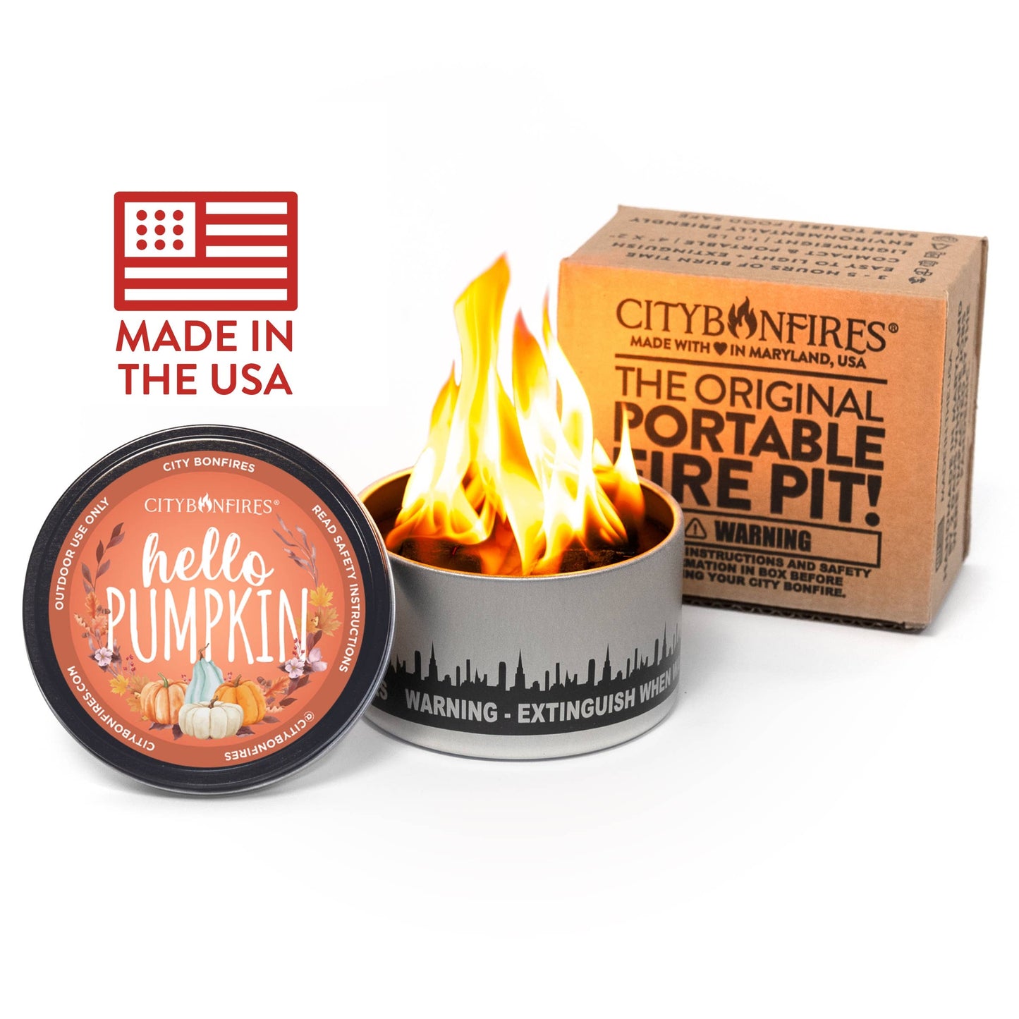 City Bonfire – Fall "Hello Pumpkin" Limited Edition