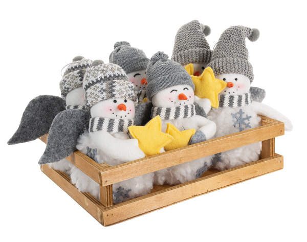 Light Up Snow Angel Ornaments