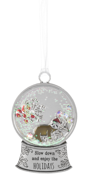 Ornament - Slow down and enjoy the holidays