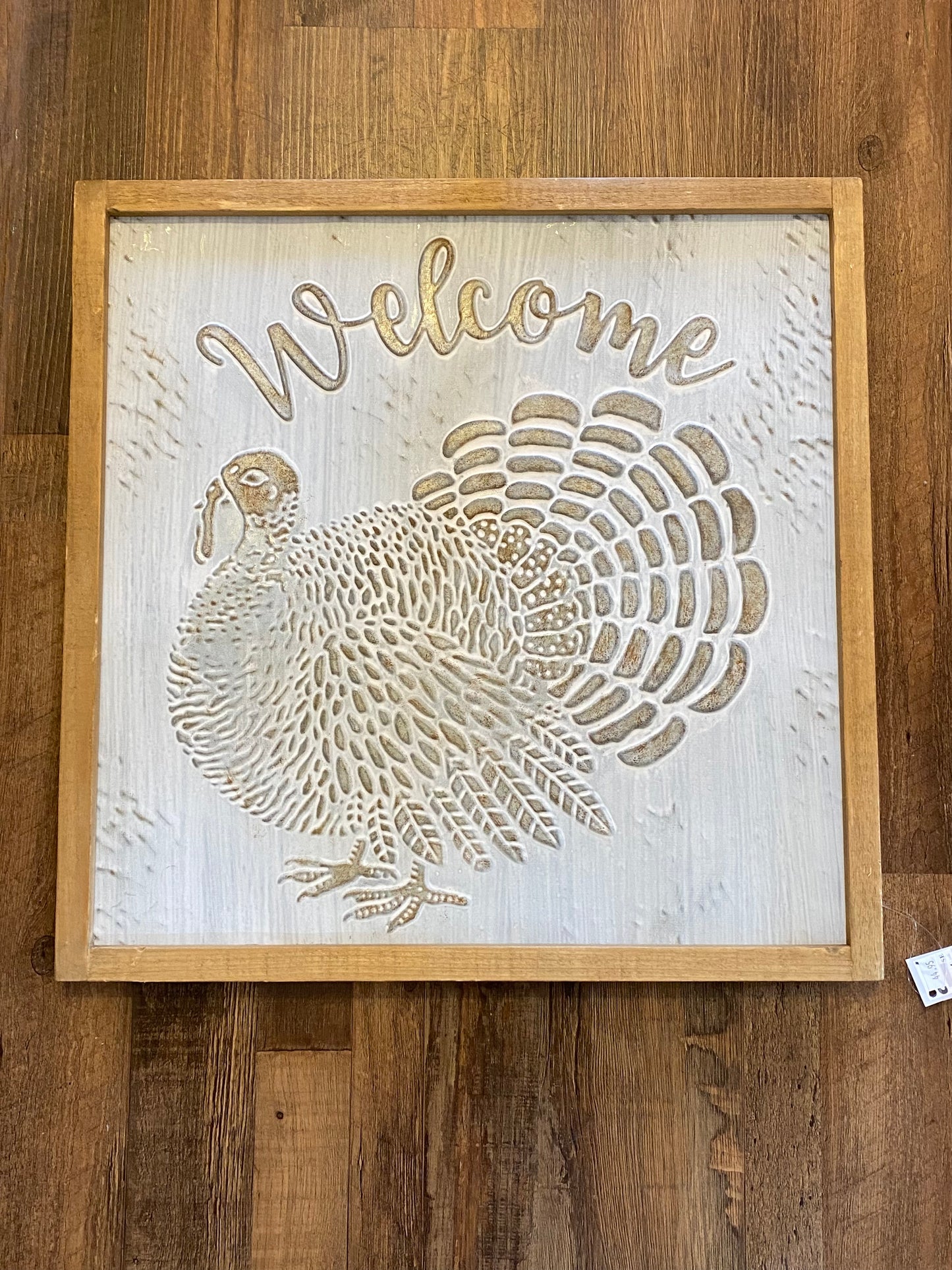 Welcome Turkey Frame
