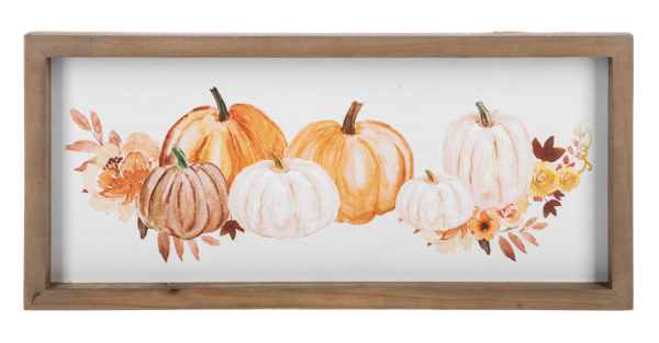 Multi Pumpkin Wall Decor