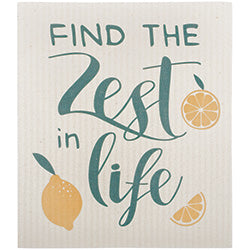 Find the Zest Swedish Dish Towel