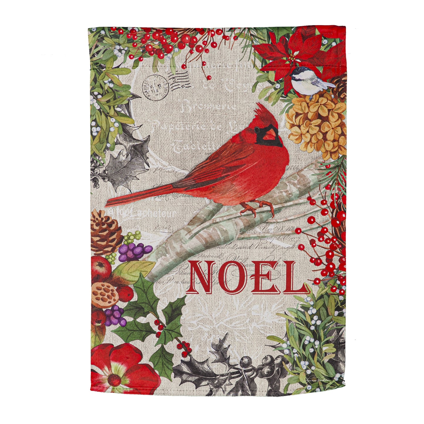 Christmas Meadow Garden Flag