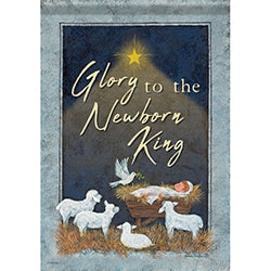 "Glory To The King" Dura Soft™ Flag