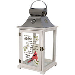 "Heaven" Memorial Cardinal Lantern