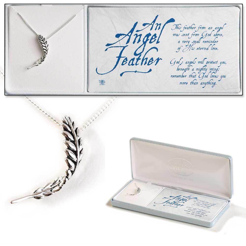 An Angel Feather Necklace