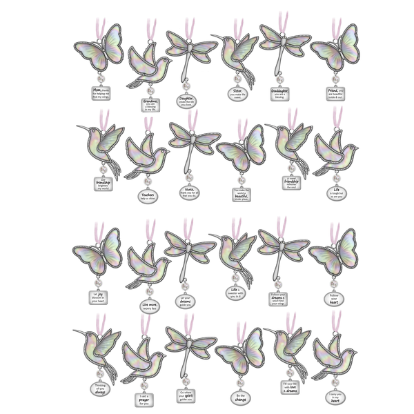 Love and Dreams Hummingbird Ornament