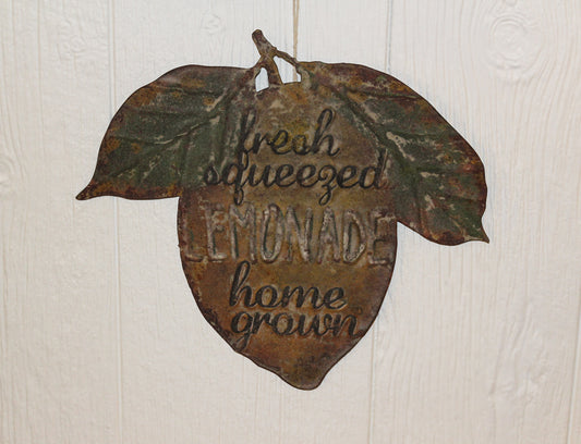 Rustic Fresh Squeezed Lemonade Sign