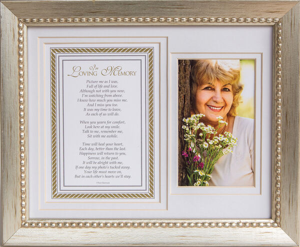 In Loving Memory Picture Frame Memorial