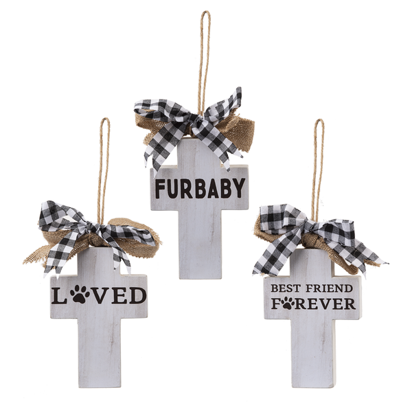 Pet Cross on Hanger-LOVED