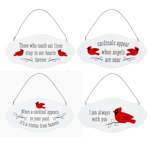 Cardinal Text Wall Sign - Memorial