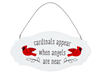 Cardinal Text Wall Sign - Memorial