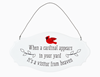 Cardinal Text Wall Sign - Memorial