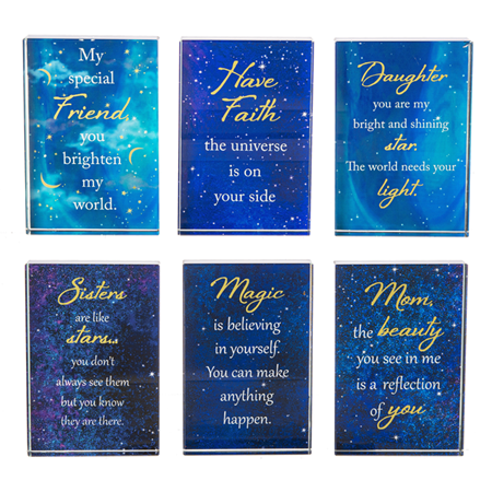 The Magic Within Glass Block Signs