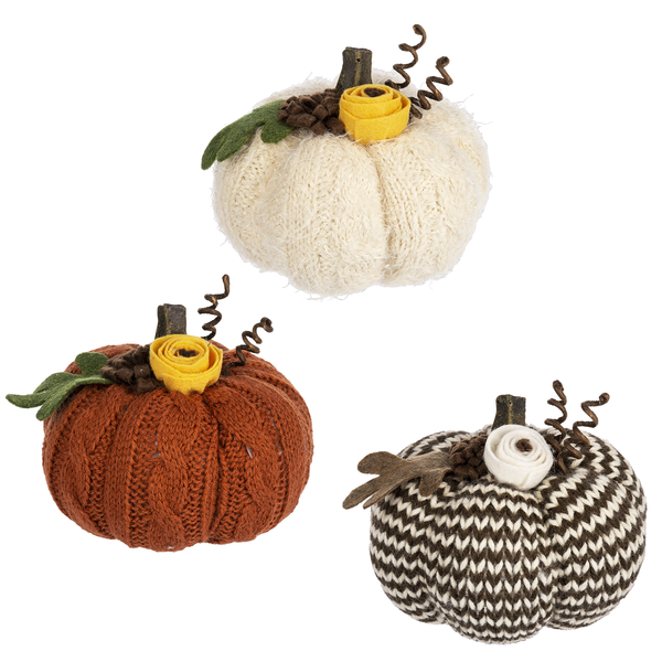 Knitted Pumpkins