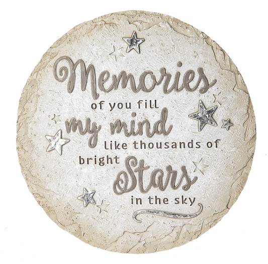 Memories of You Round Plaque