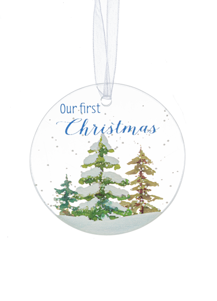 Ornament - Our First Christmas