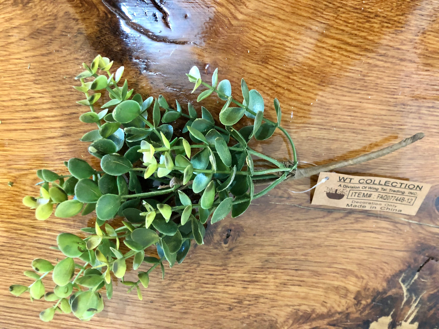 Green Leaf Succulent Pick Floral Home Decor