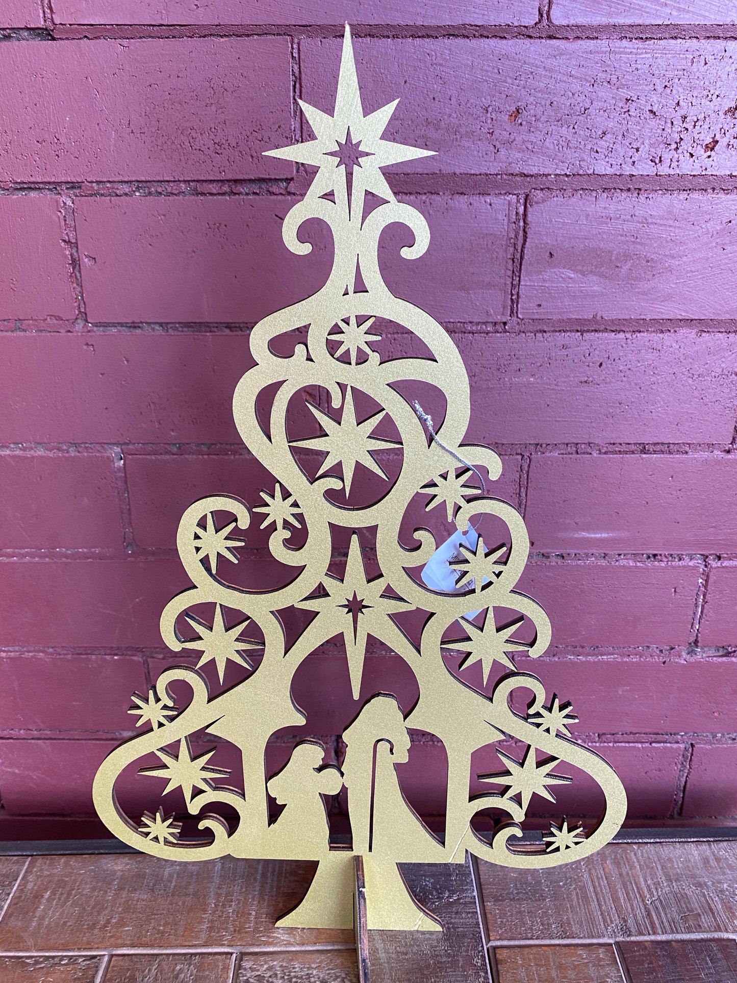 Nativity Tree - Wood