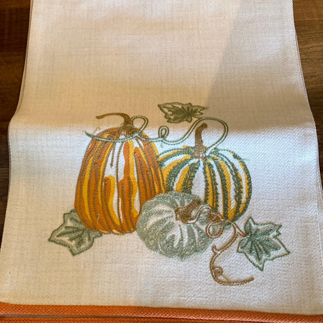 Pumpkin Table Runner