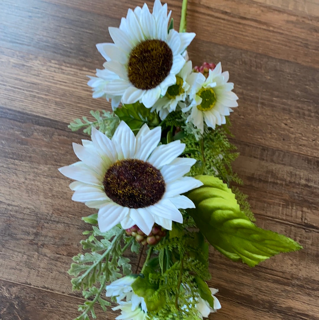Sunflower Spray with Berry