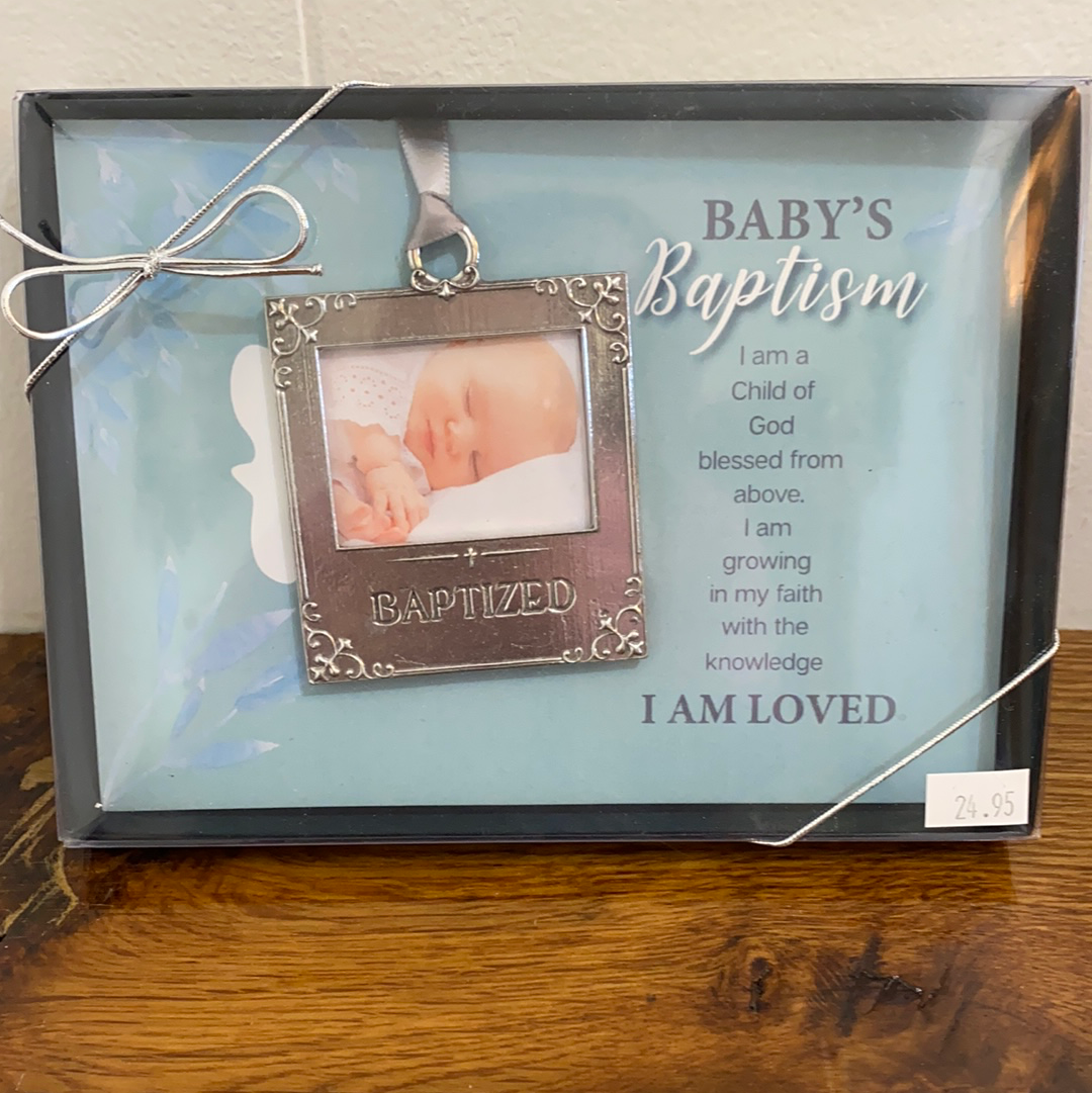 Baby Baptism Frame