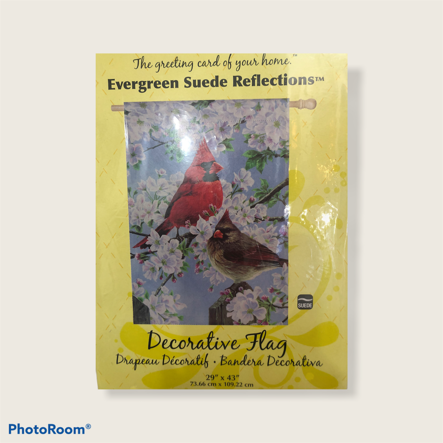 Glorious Morning Cardinals Lg. Flag