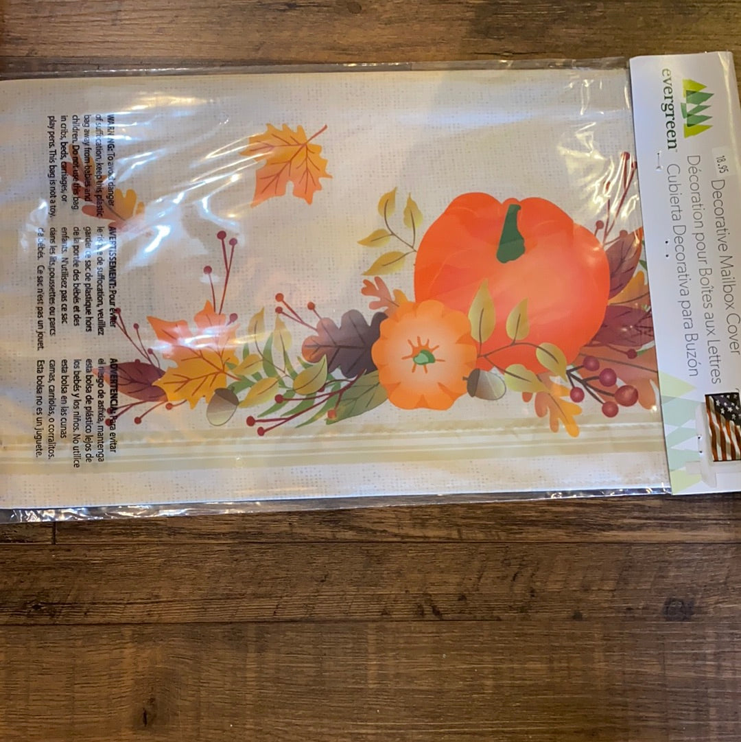 Autumn Gather Mailbox Cover