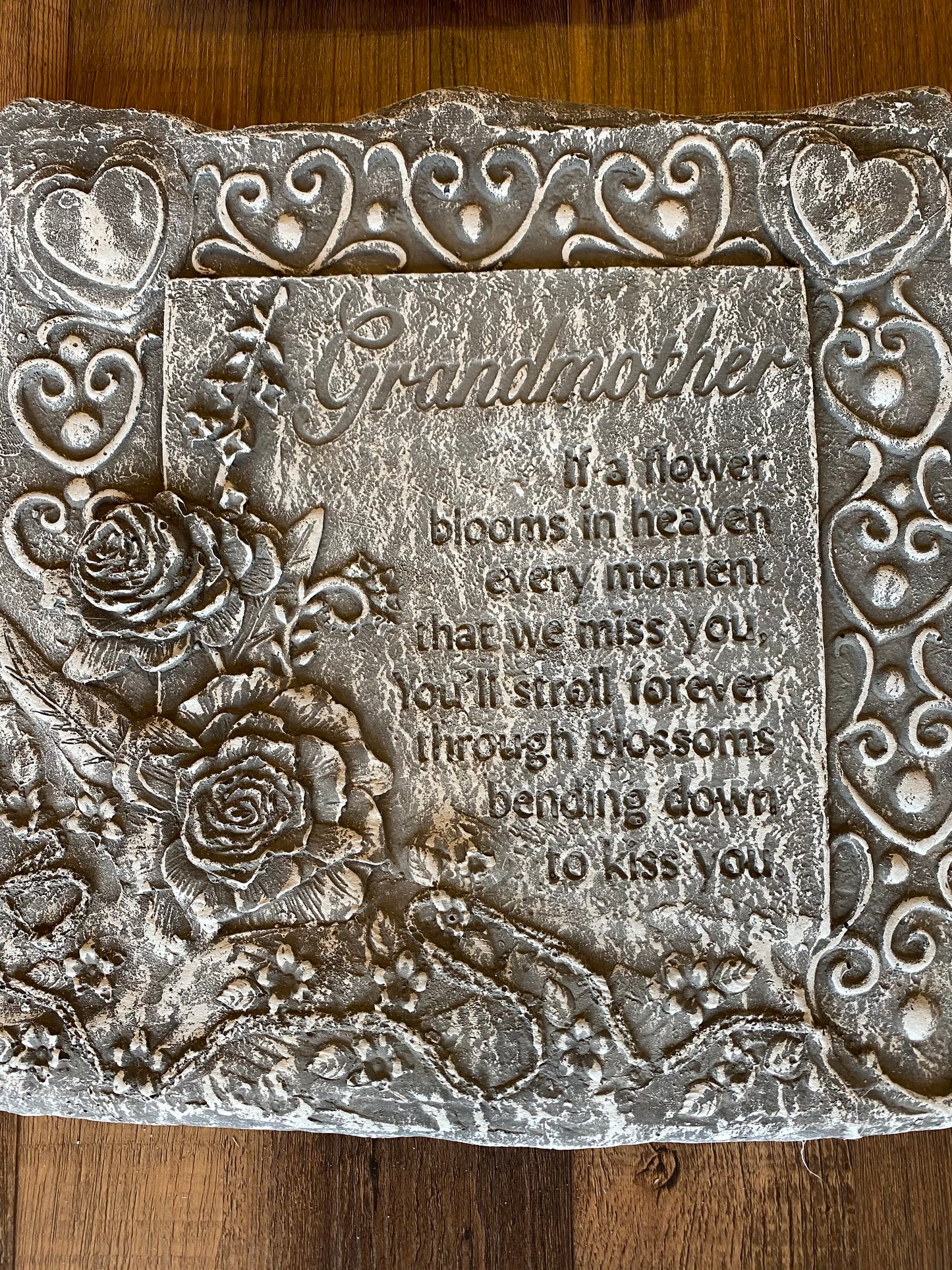 Grandmother Cement Plaque