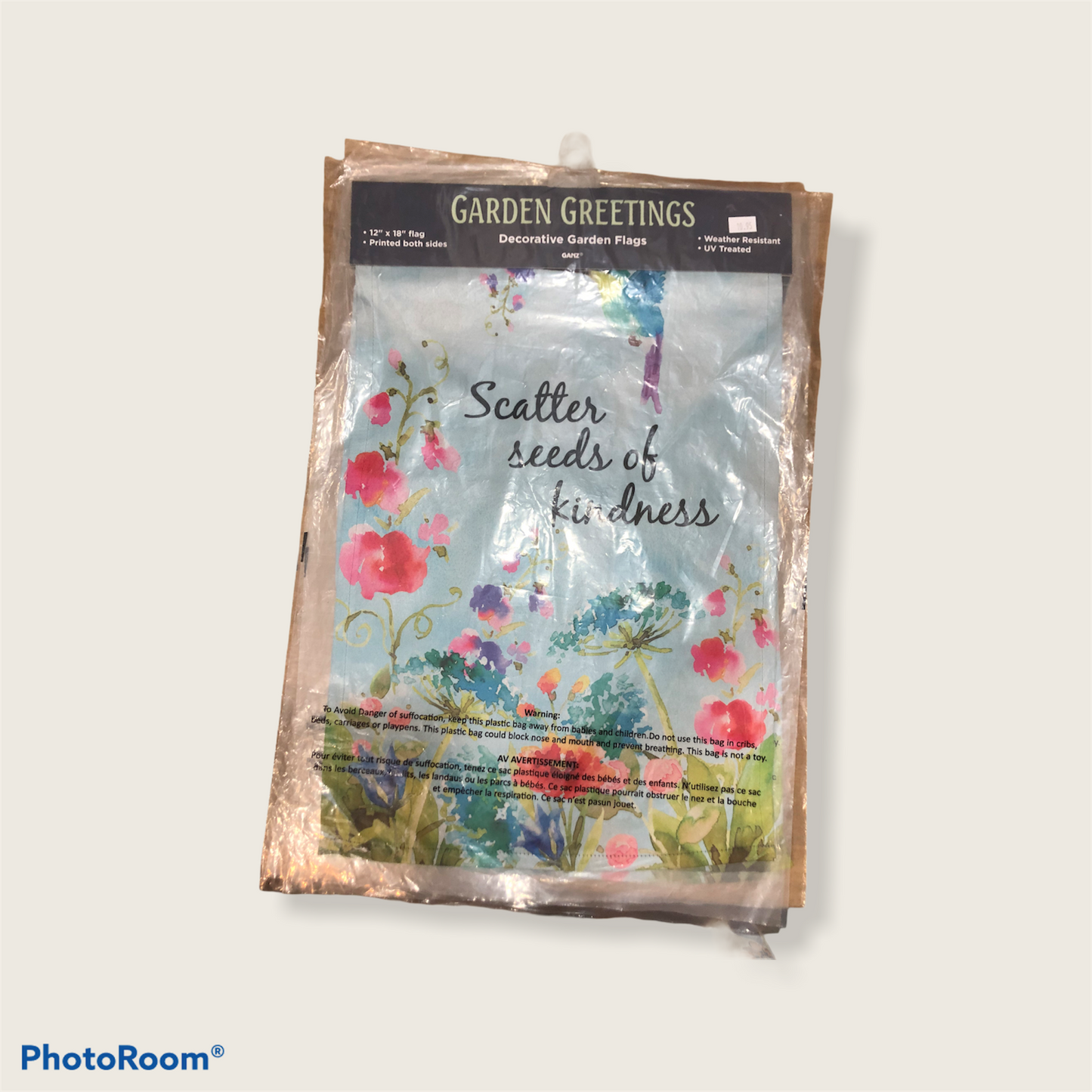 Garden Greeting Flag