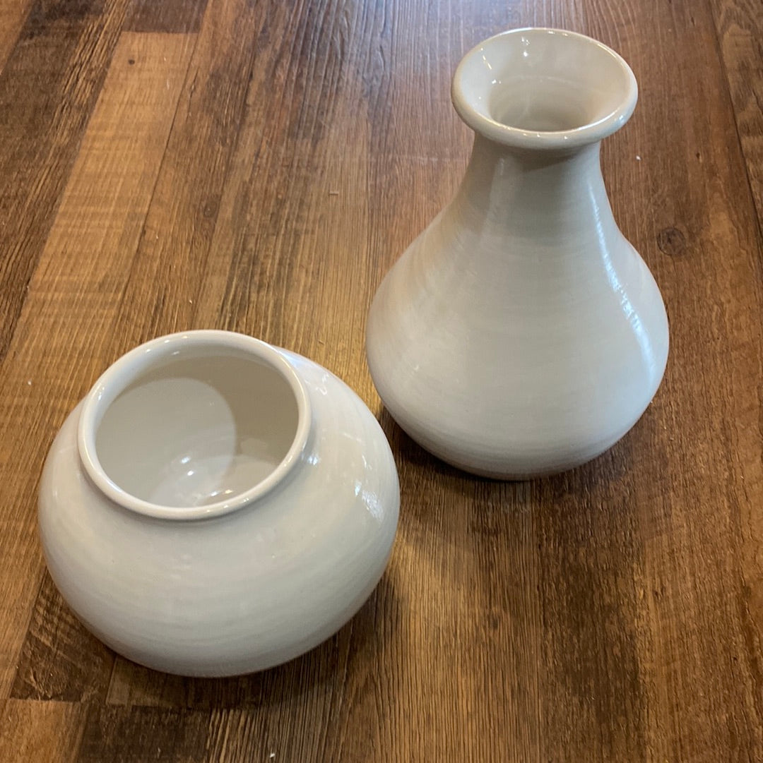 Windsong Acres White Vase