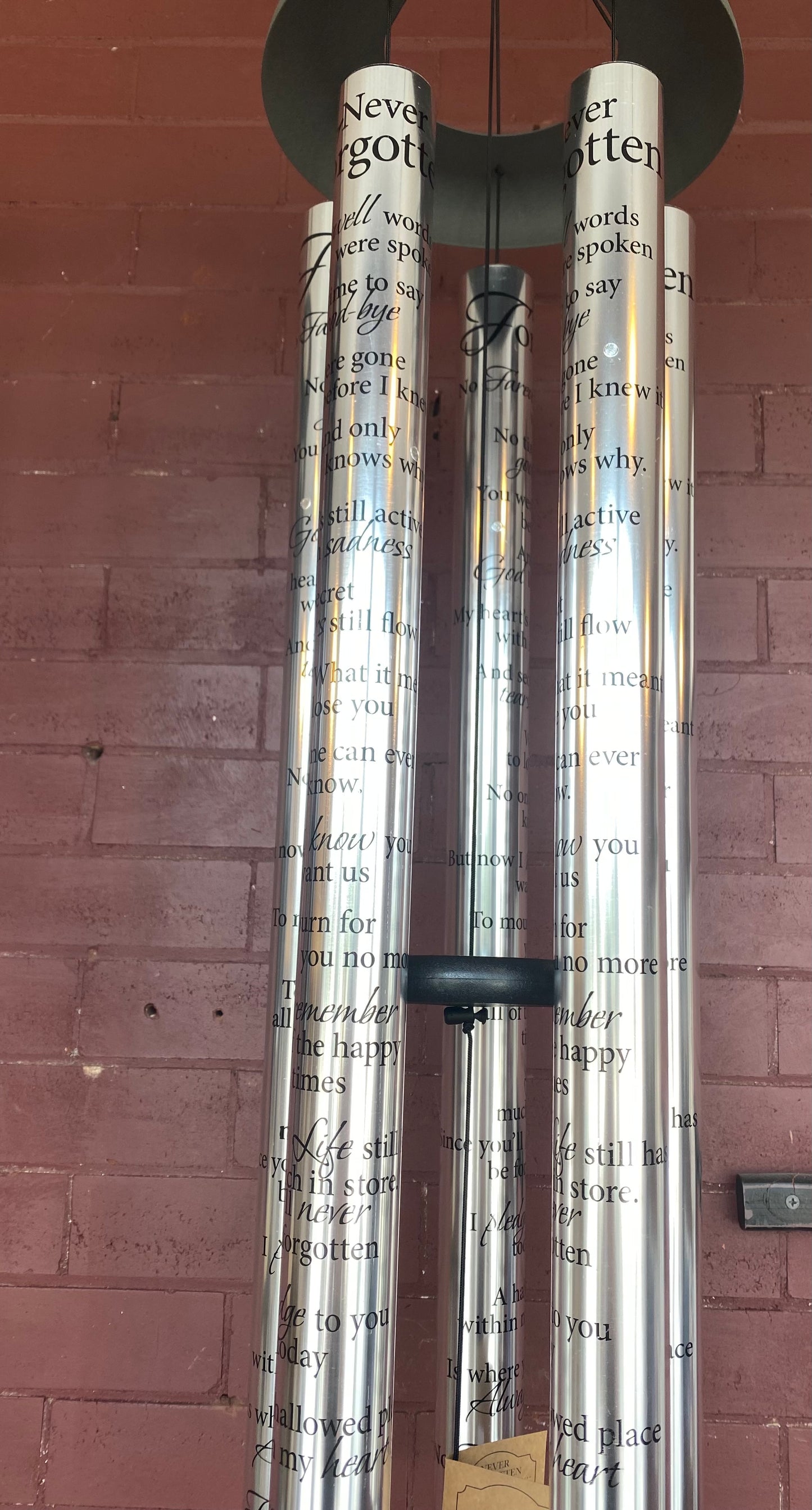 Never be Forgotten 55” windchime