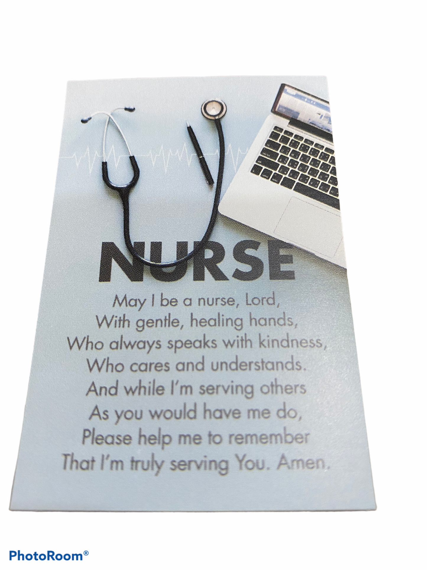 Nurse Prayer Card 2x3