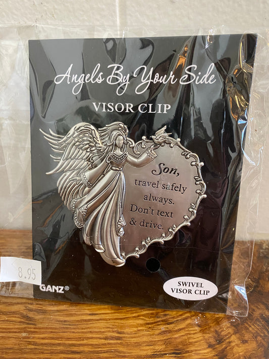 Angel visor clip