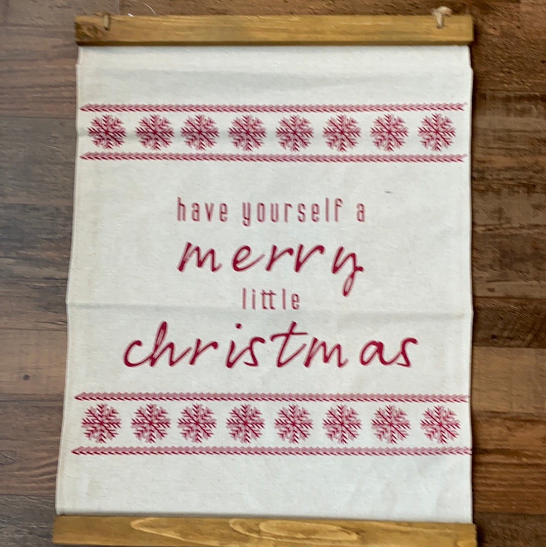 Have Yourself a Merry Little Christmas Wall Hang