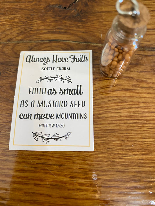 Always have faith charm