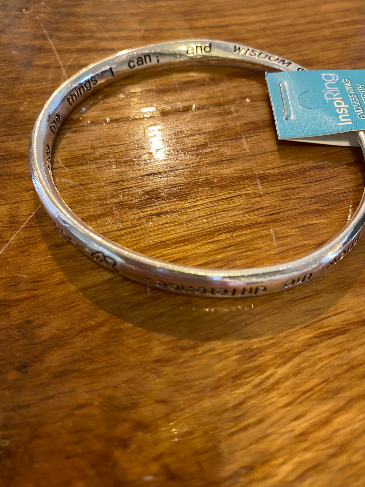 Mobius Serenity Prayer Bracelet
