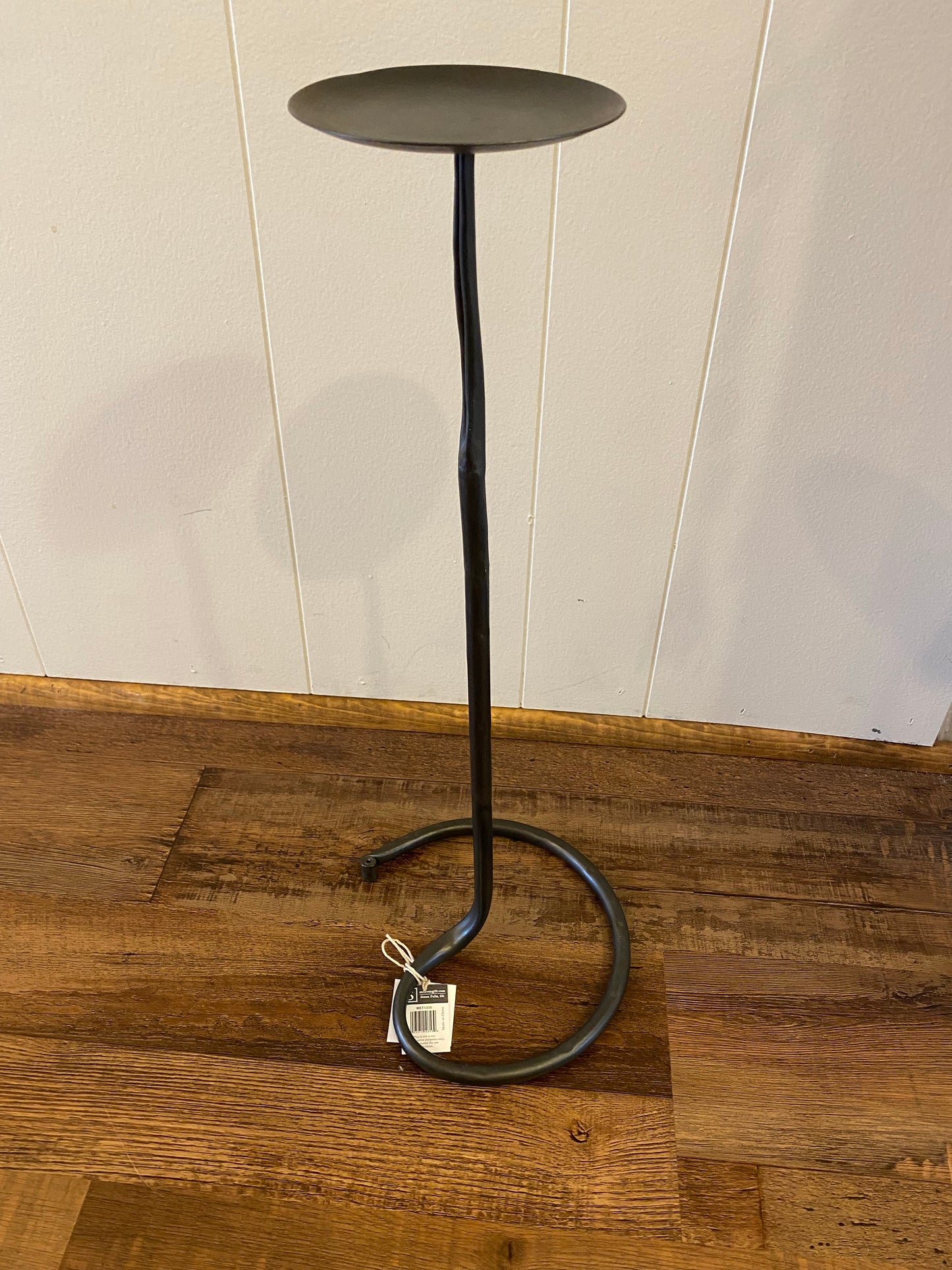Tall Metal Candle Holder